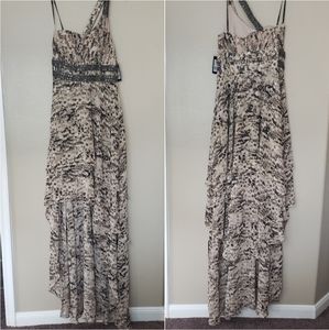 GUESS Women’s Animal Print High-Low Dress • Size 4 • Chic Party / Casual, NWT